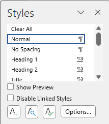  Customize Styles and Formatting