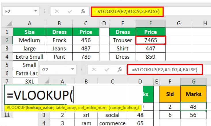 VLOOKUP Function