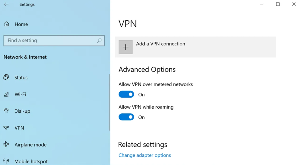 Set Up a VPN