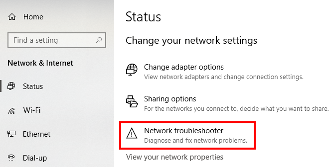 Network Connectivity Issues