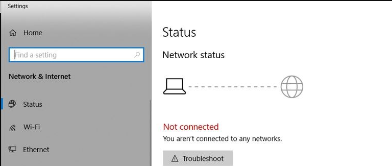 Windows 10 Network Connectivity