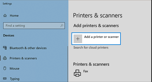 Printer in Windows