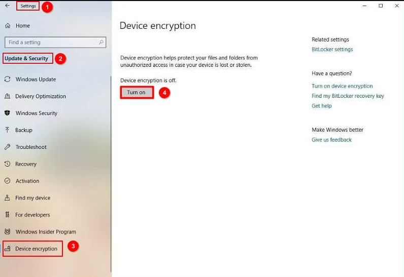 BitLocker Encryption