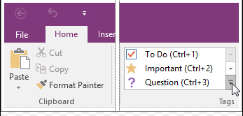 Tag Notes in Microsoft OneNote