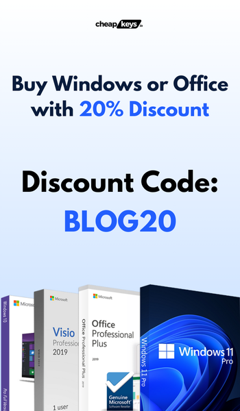 Buy Windows or Office with 20 Discount