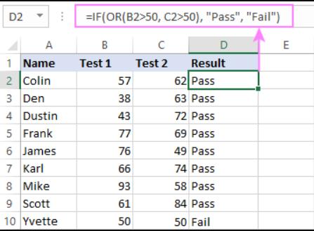 Conditional Logic to Formulas in Excel