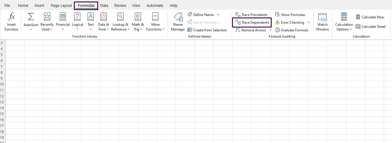 Circular Reference Errors in Excel