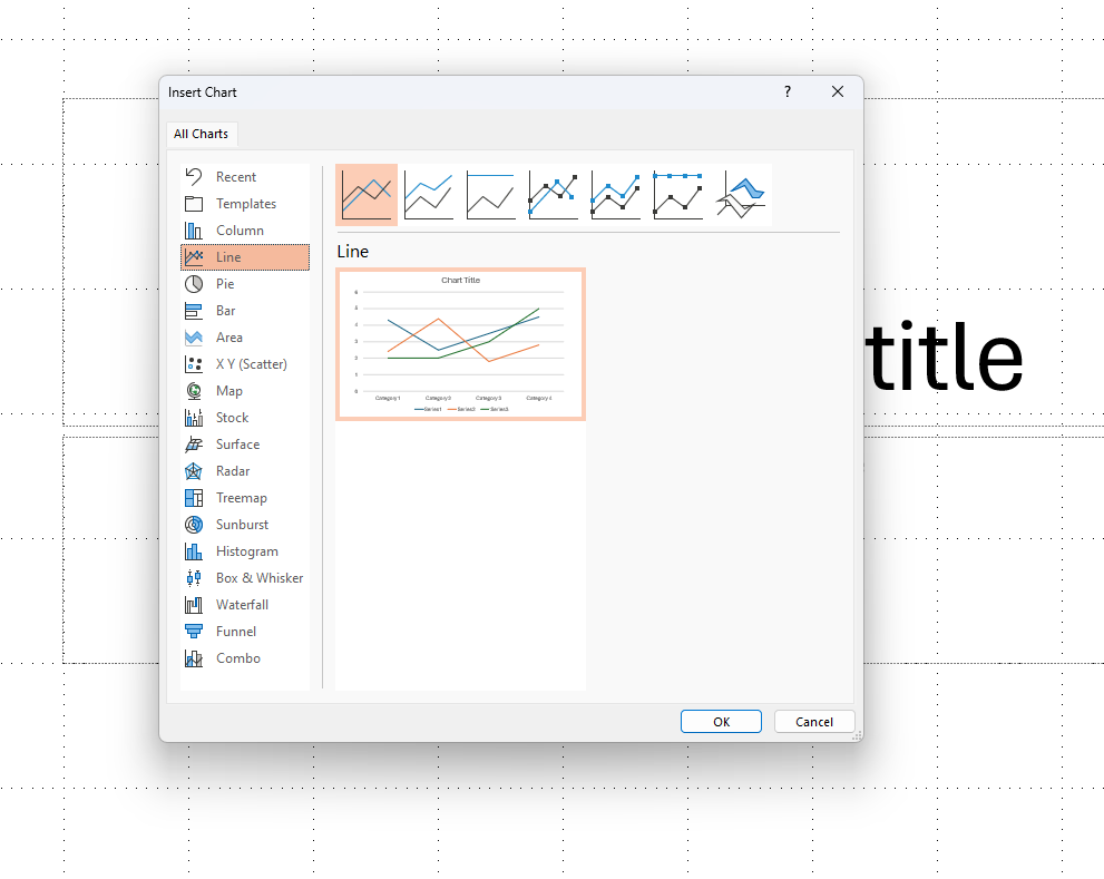 Stepped Line Chart in PowerPoint