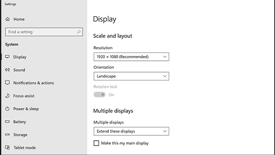 Multiple Monitors in Windows 11 Home