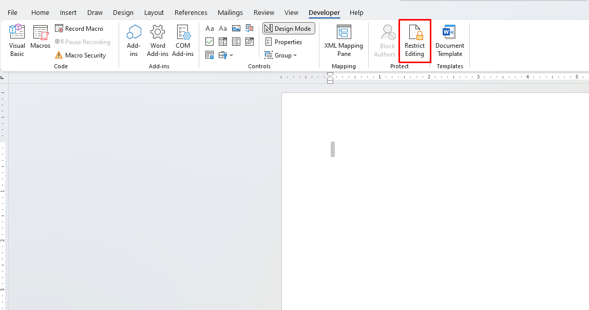 Fillable Forms in Microsoft Word