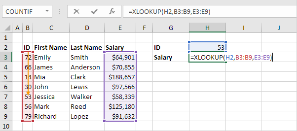  XLOOKUP Function in Excel