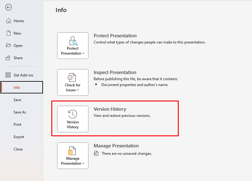 Seamless Collaboration on Presentations in PowerPoint