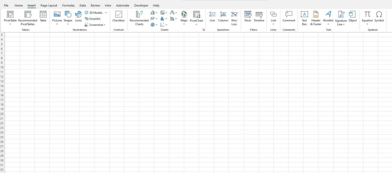 Excel or Google Sheets