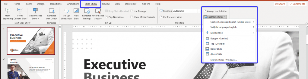 Accessibility Features in Microsoft Office Applications