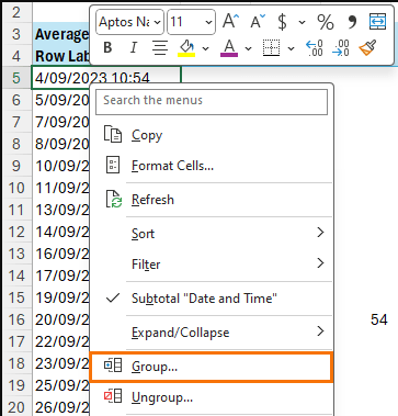 PivotTable Tricks