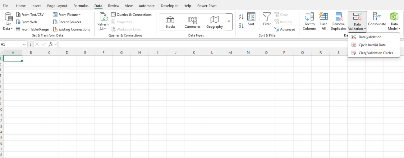 Excel Features